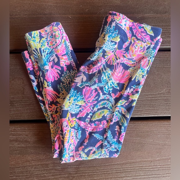 Lilly Pulitzer Girls Leggings Size Small (4-5) - Picture 2 of 8